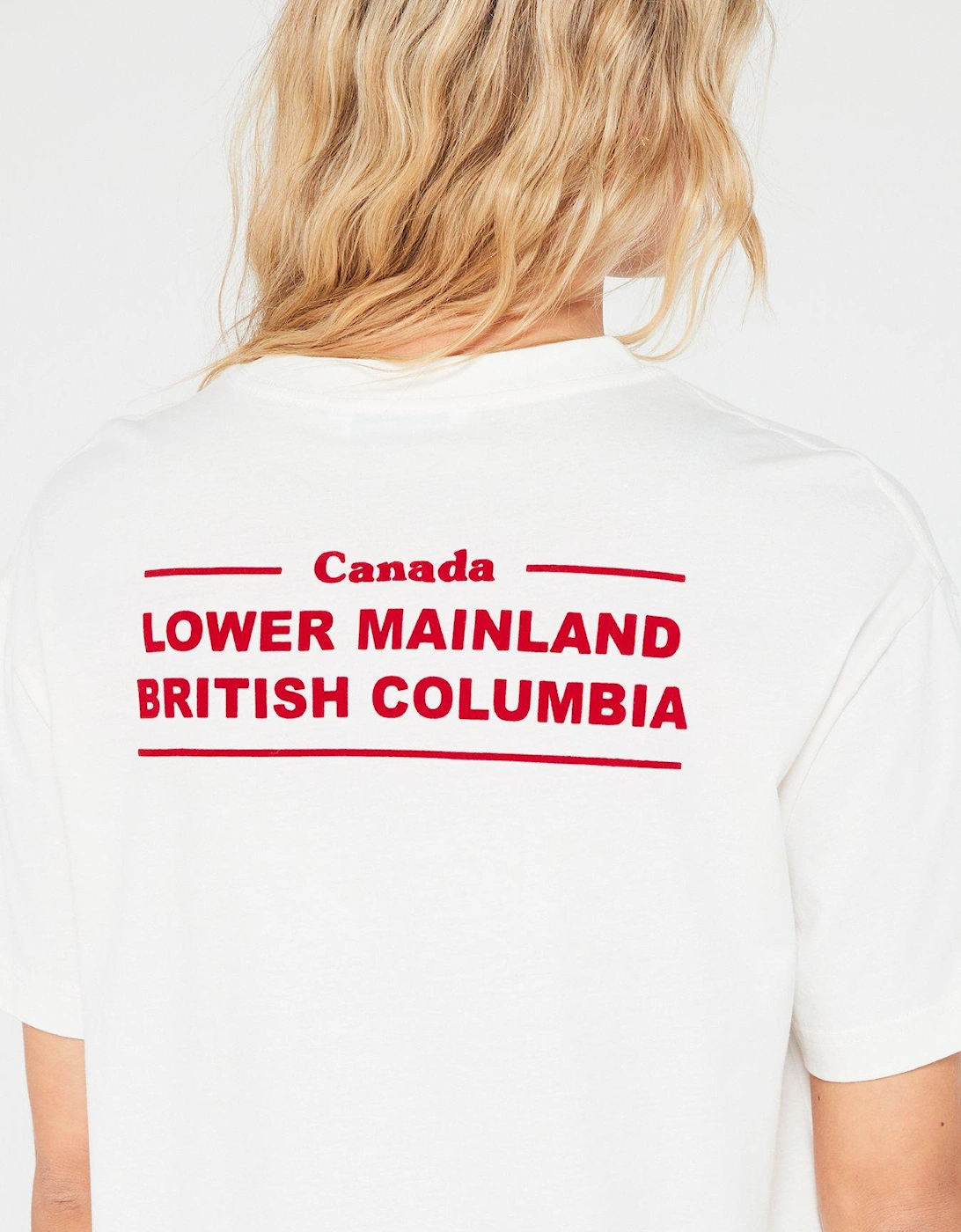Vancouver Canada Slogan Longline Tshirt