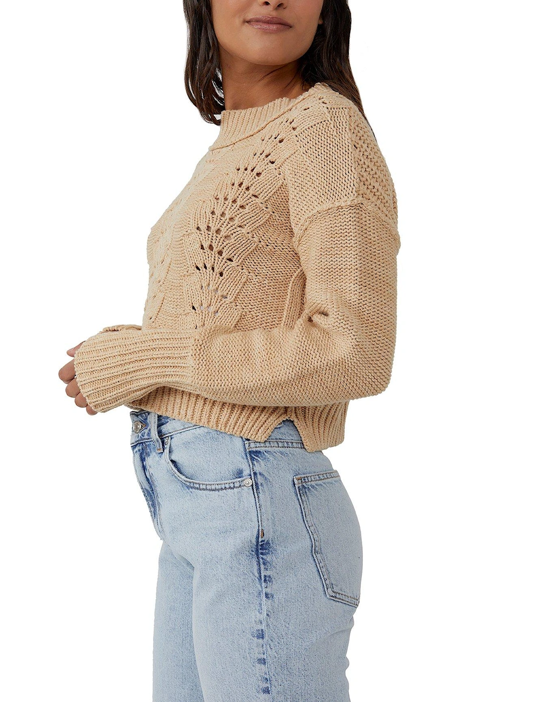 Bell Song Pullover Knit - Sandcastle