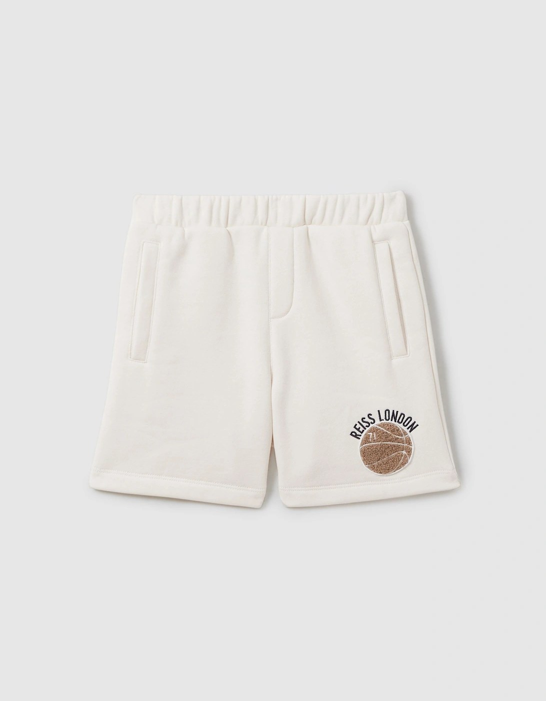Relaxed Embroidered Basketball Shorts, 2 of 1