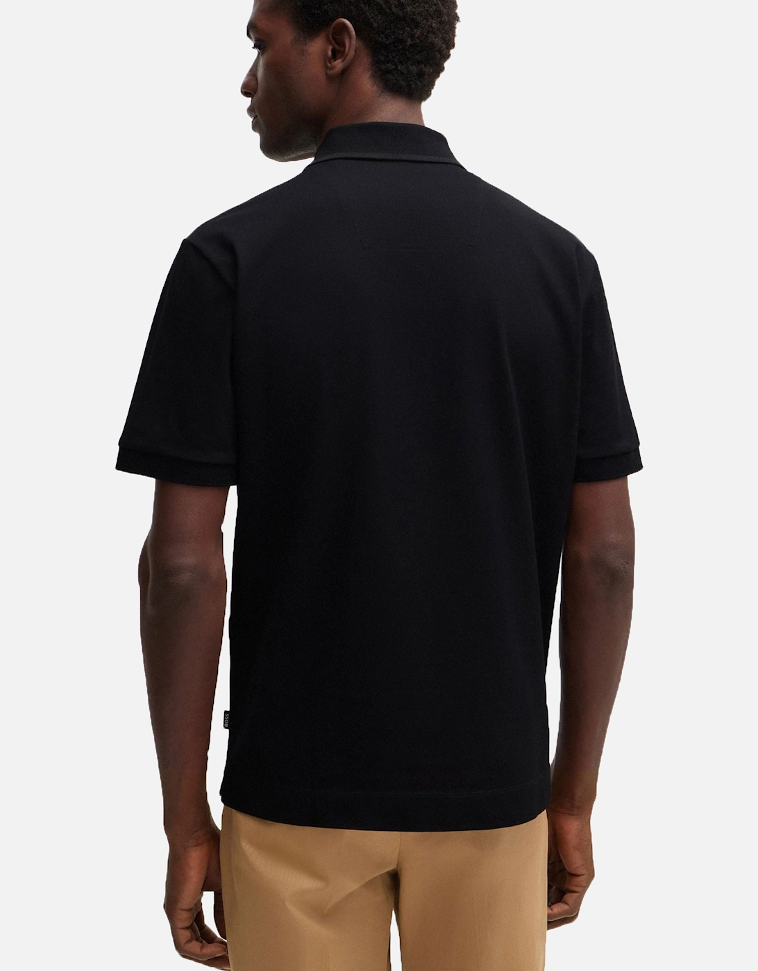 Boss Parlay 210 Polo Shirt Black