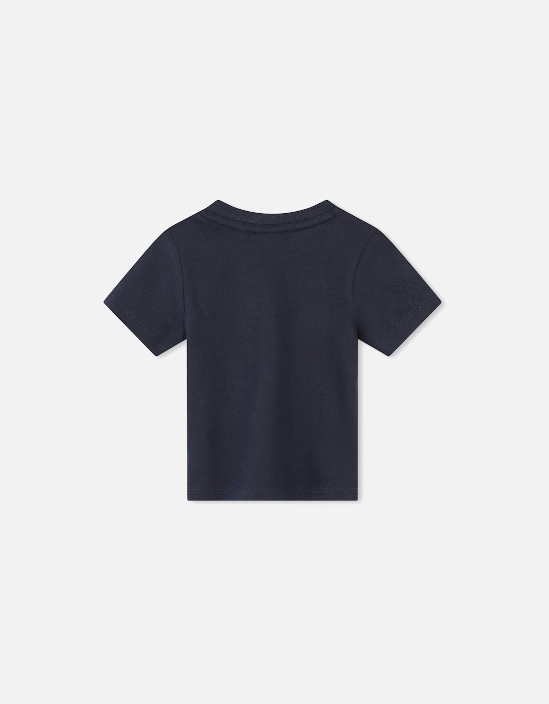 Infants Multi Logo T-Shirt (Navy)