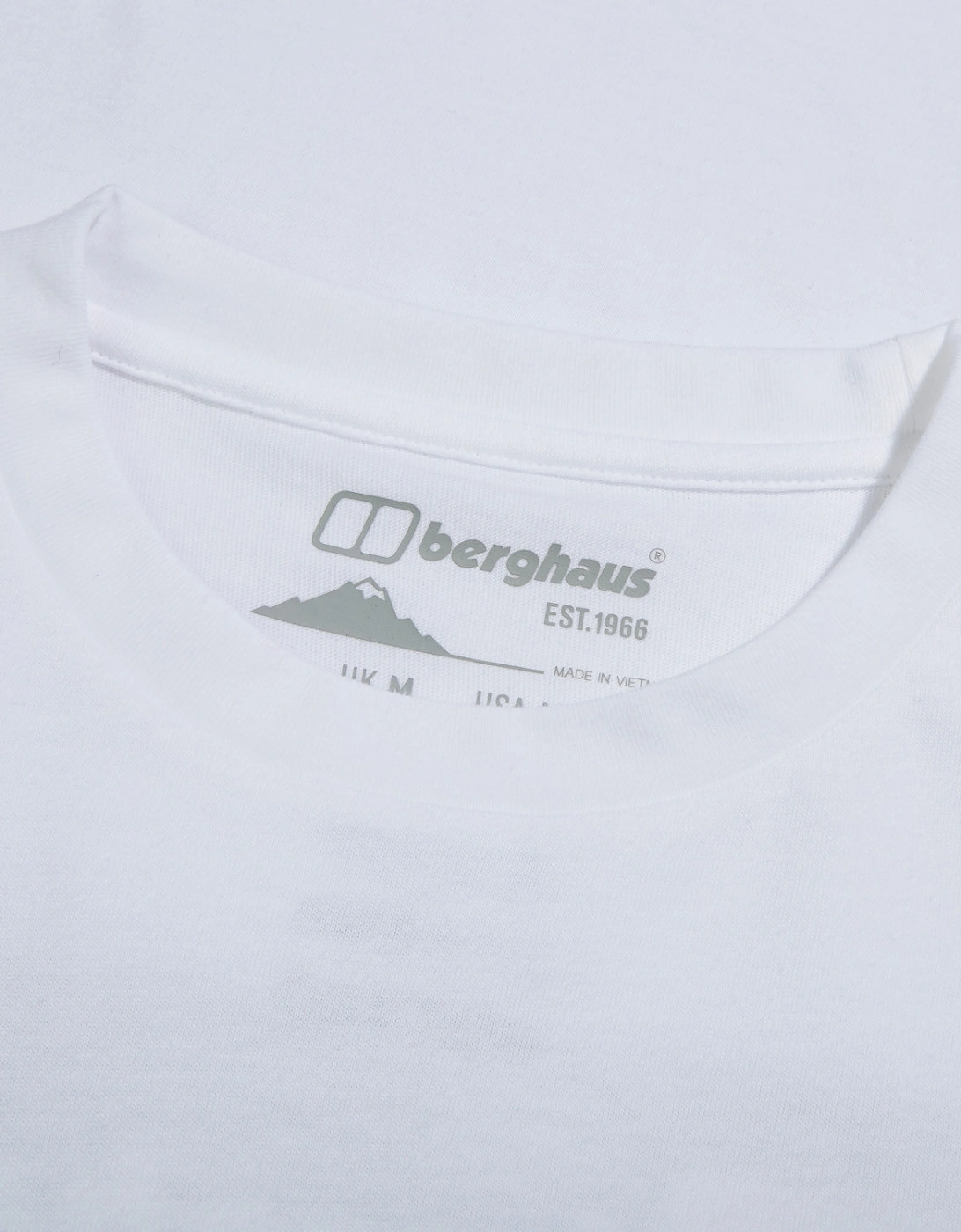 Mens Mountain Lineation T-Shirt (White)
