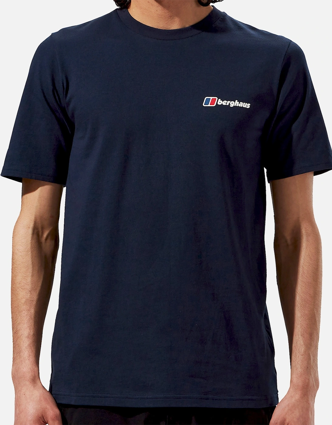 Mens Mountain Lineation T-Shirt (Navy), 6 of 5