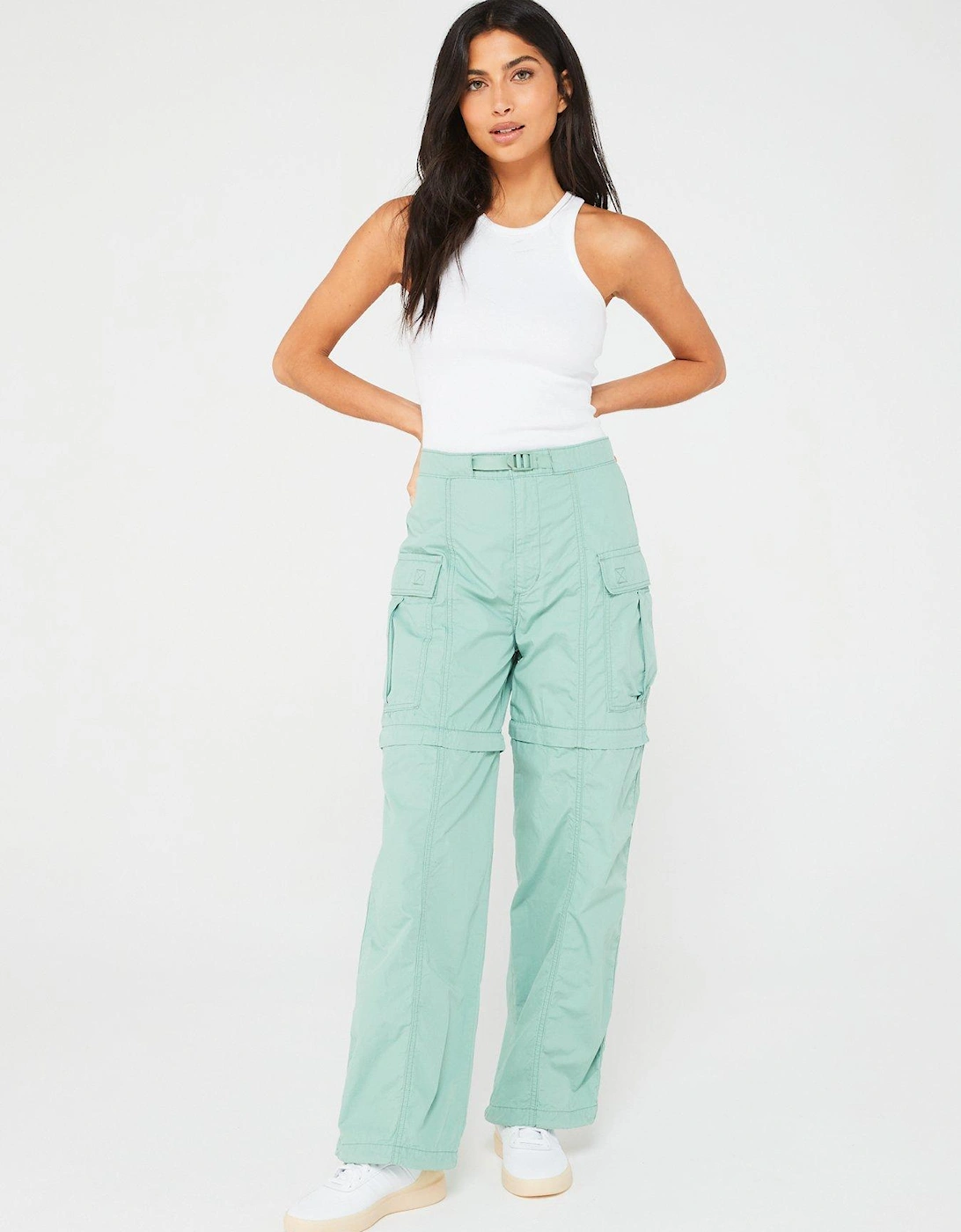 Convertible Cargo Trouser - Granite Green