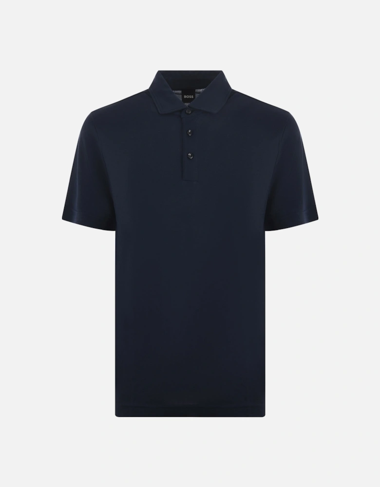 Boss Press 55 Polo Shirt Dark Blue