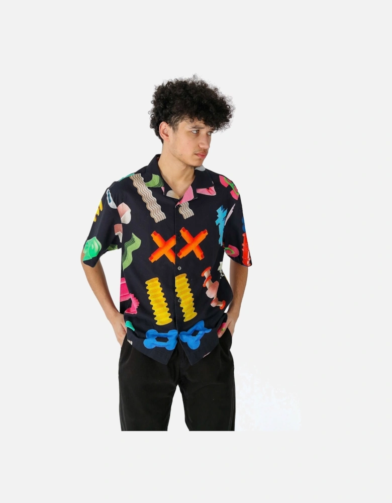 Modular All Over Print Multicolour Shirt