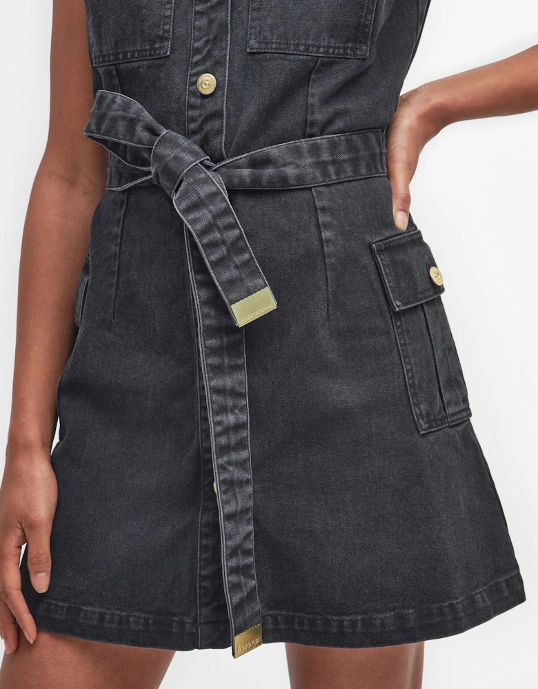 Tamsin Womens Denim Mini Dress