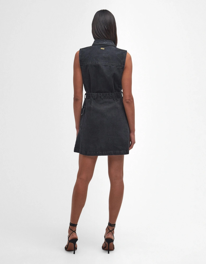 Tamsin Womens Denim Mini Dress