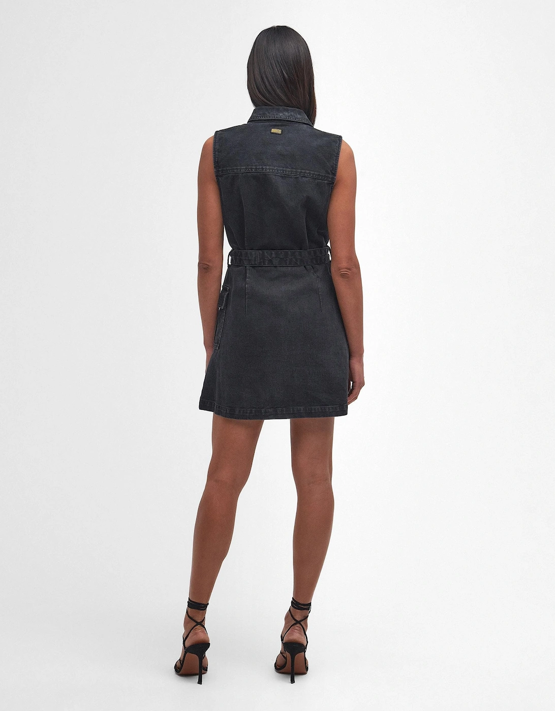 Tamsin Womens Denim Mini Dress