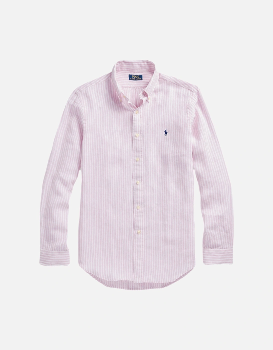 LS Linen Shirt 002 Pink/White, 5 of 4