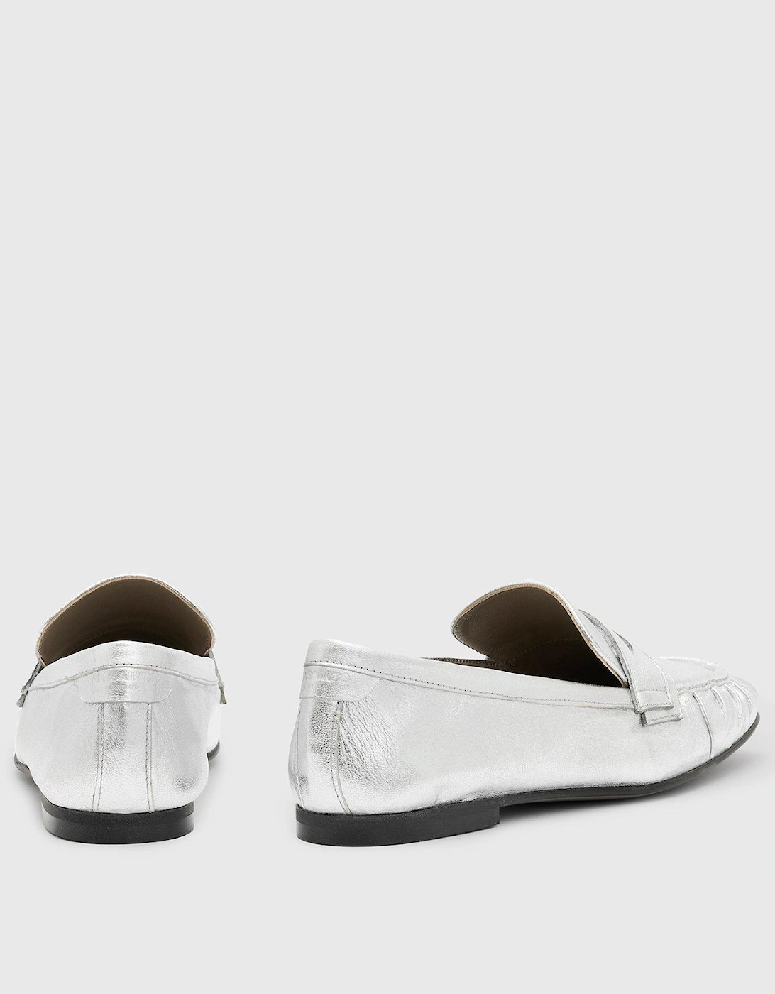 Sapphire Loafers - Silver 