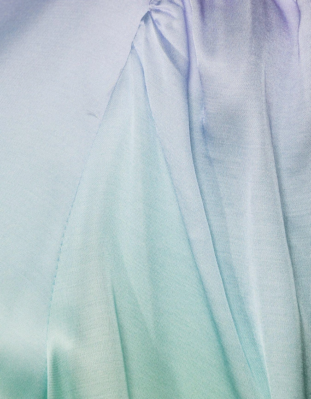 Lara Ombre Midi Dress - Pastel Ombre