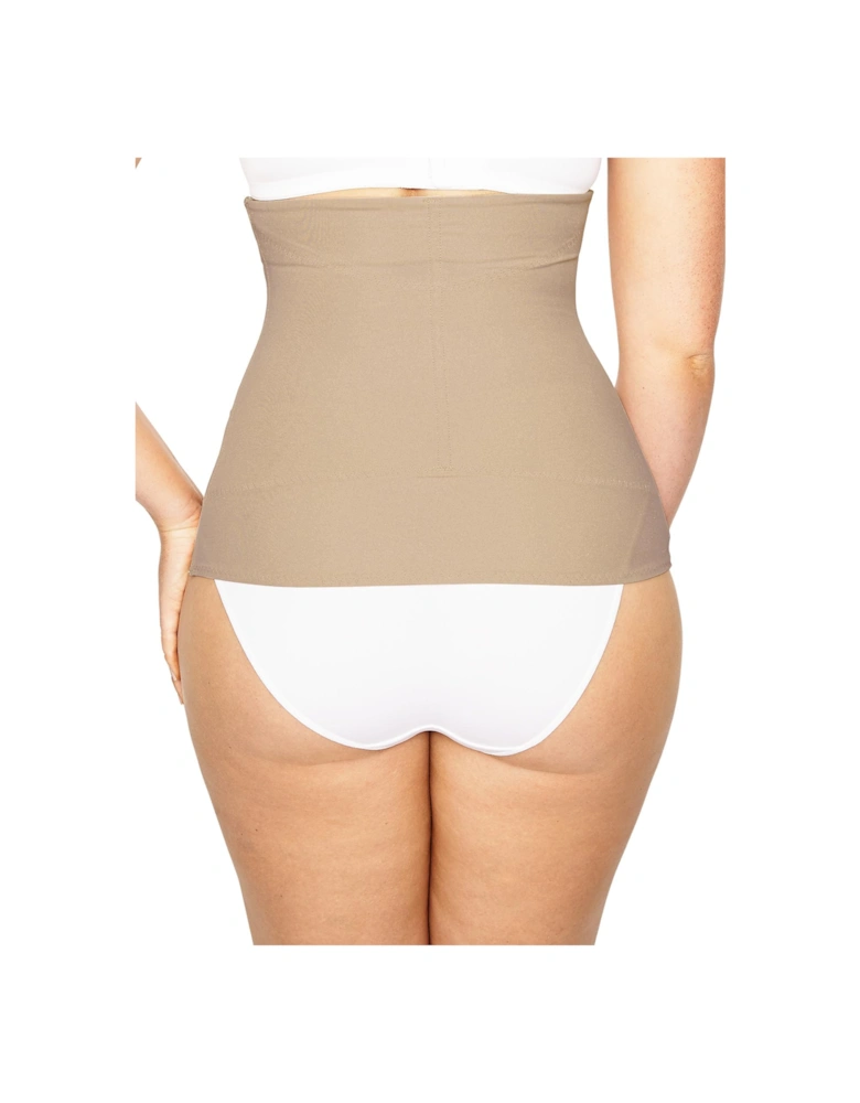 Easy Up Waist Cincher - Beige/Black