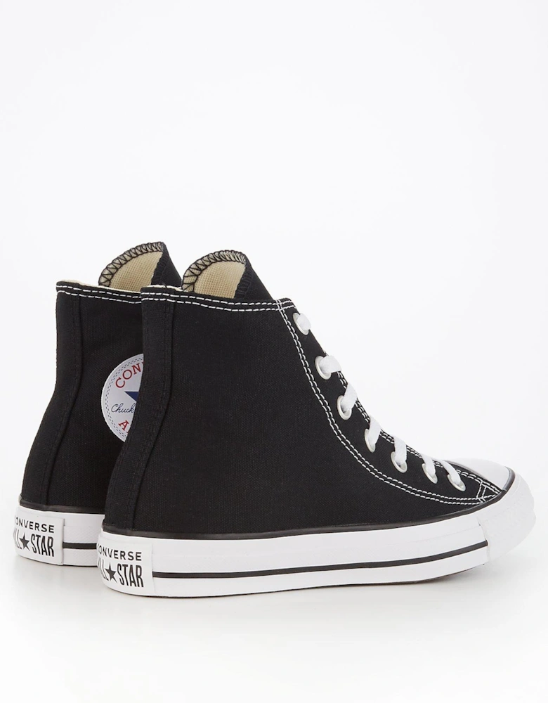 Unisex Wide Hi Top Trainers - Black