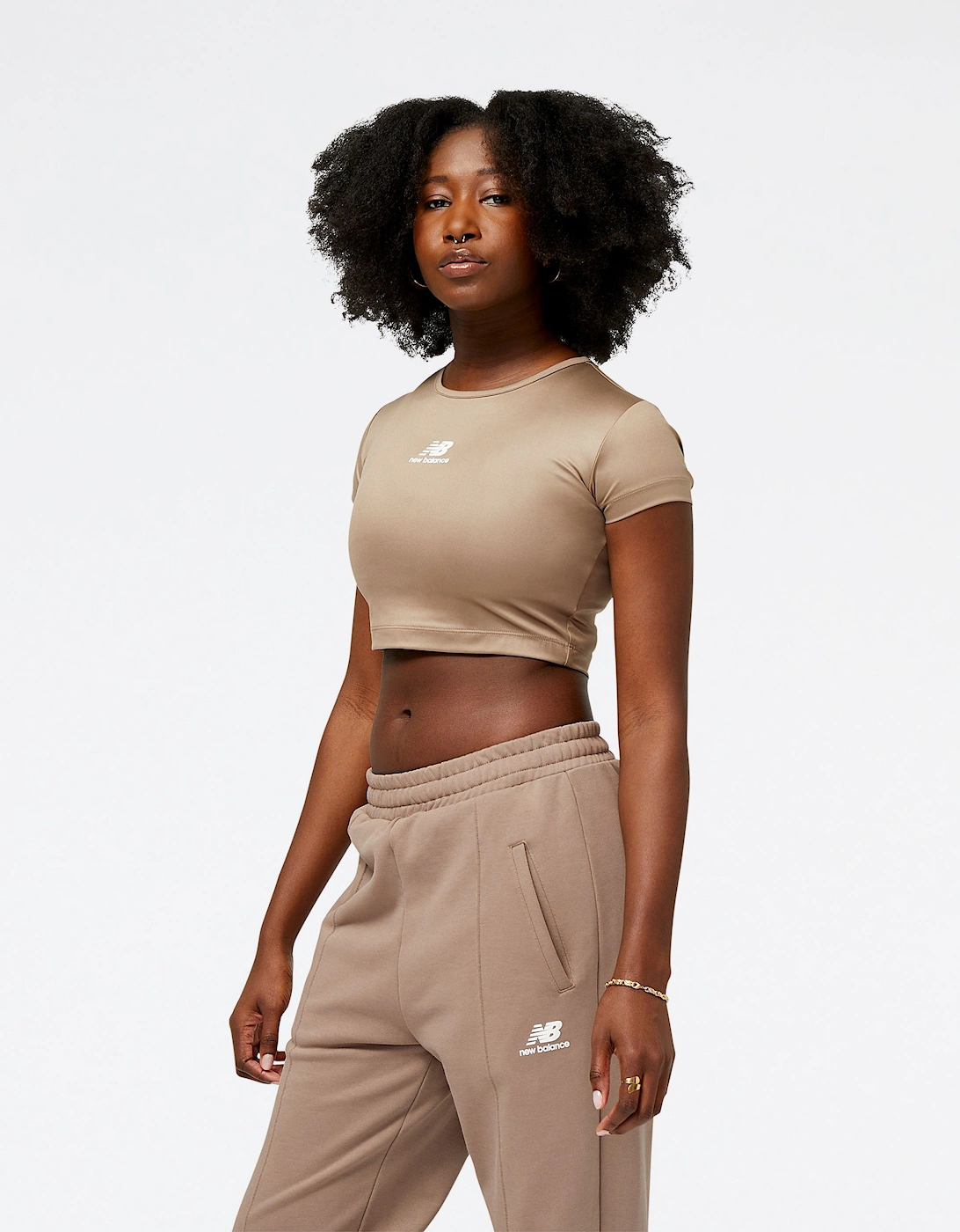 Athletics Pearl Cropped T-Shirt
