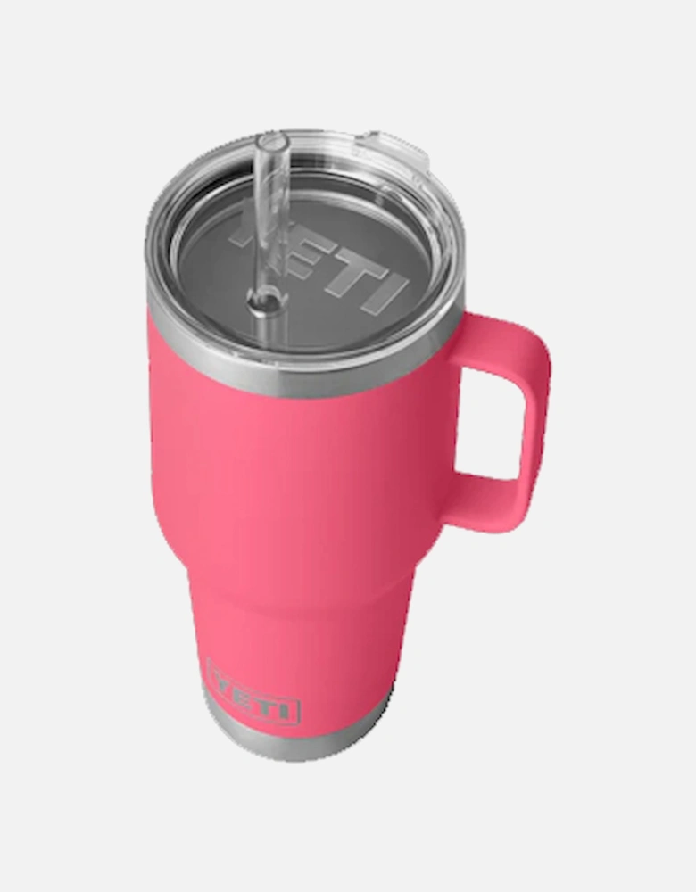 Rambler 35oz Straw Mug Tropical Pink