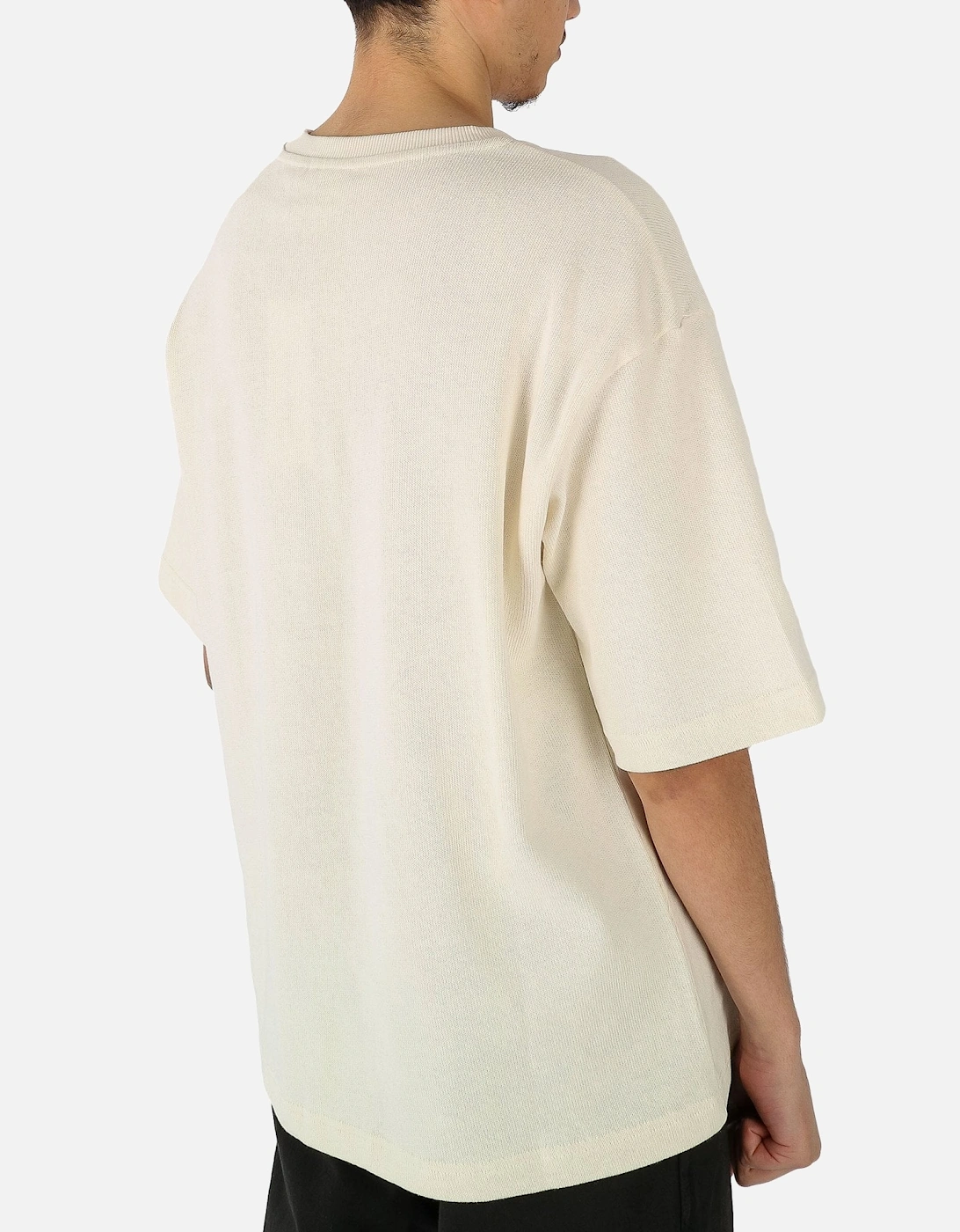 Knitted SS white Tee