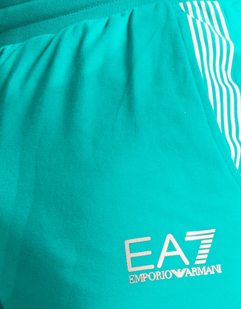 EA7 Mens Natural Ventus 7 Jersey Shorts (Green)