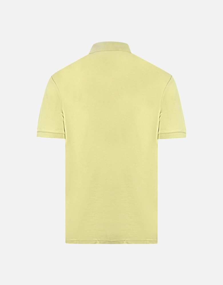 Lyle & Scott Natural Green Plain Polo Shirt