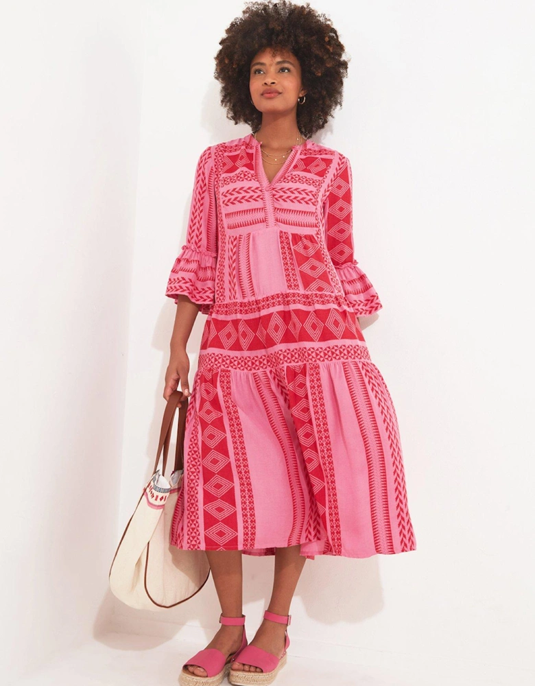 Petite Salinas Summer Dress - Pink