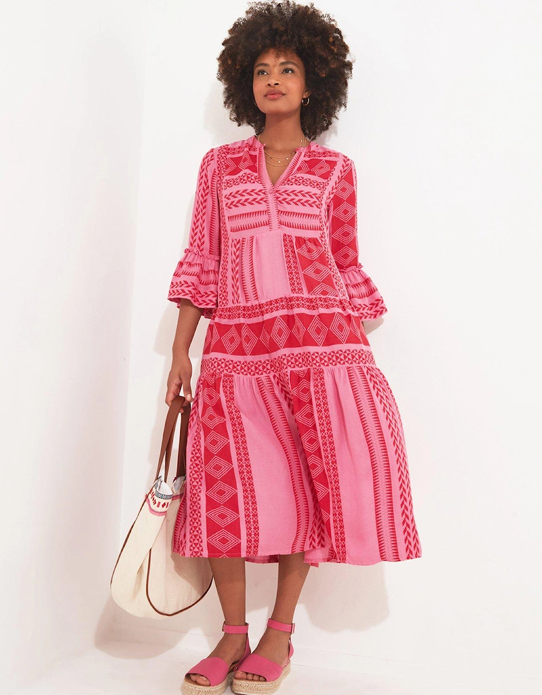 Petite Salinas Summer Dress - Pink, 2 of 1