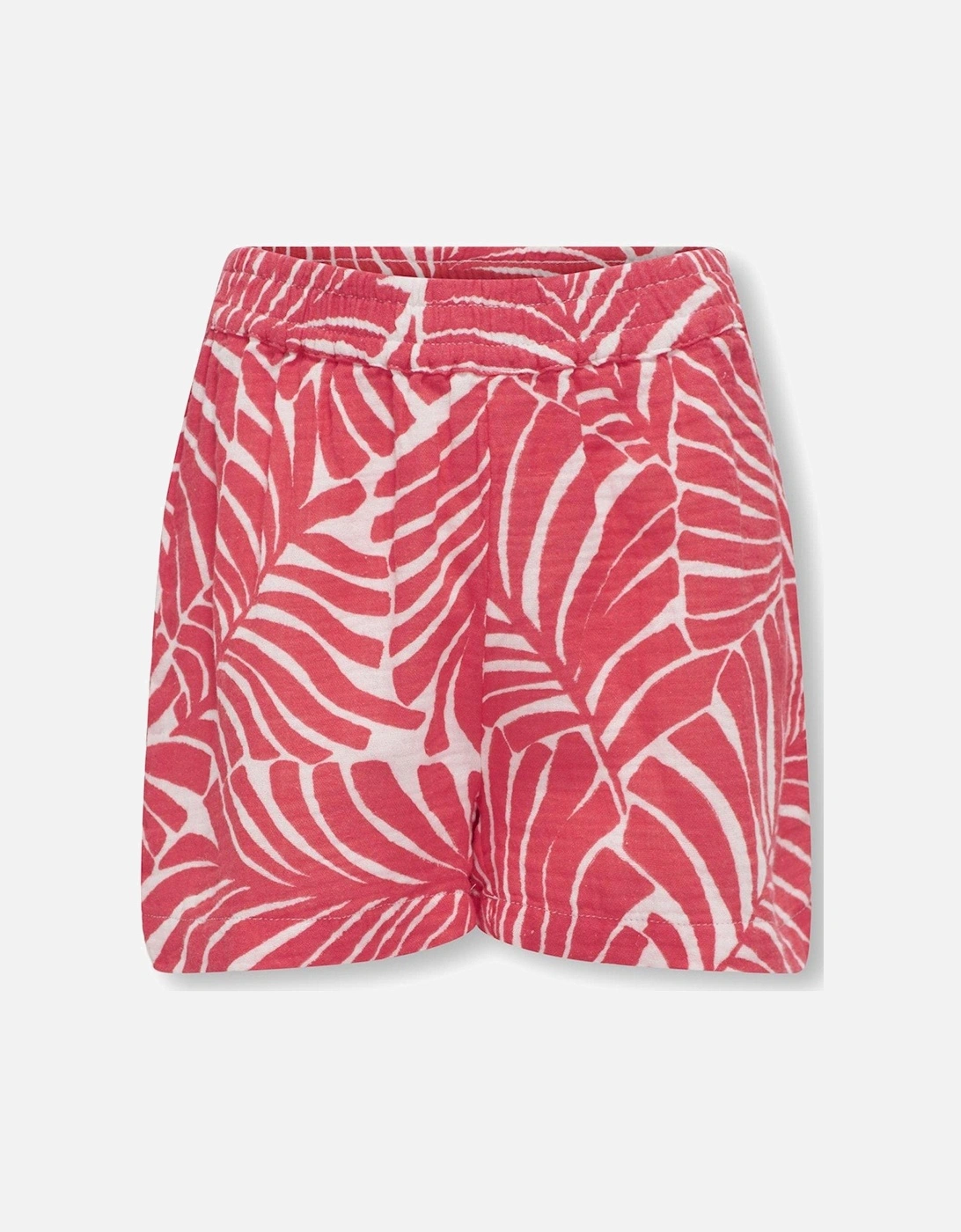 Girls Mexicana Palm Print Woven Coord Shorts - Tofu Mexicana Palm, 2 of 1