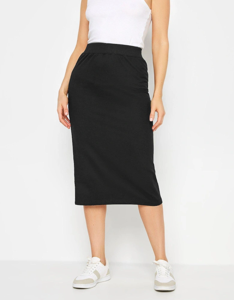 Tall Black Sweat Skirt