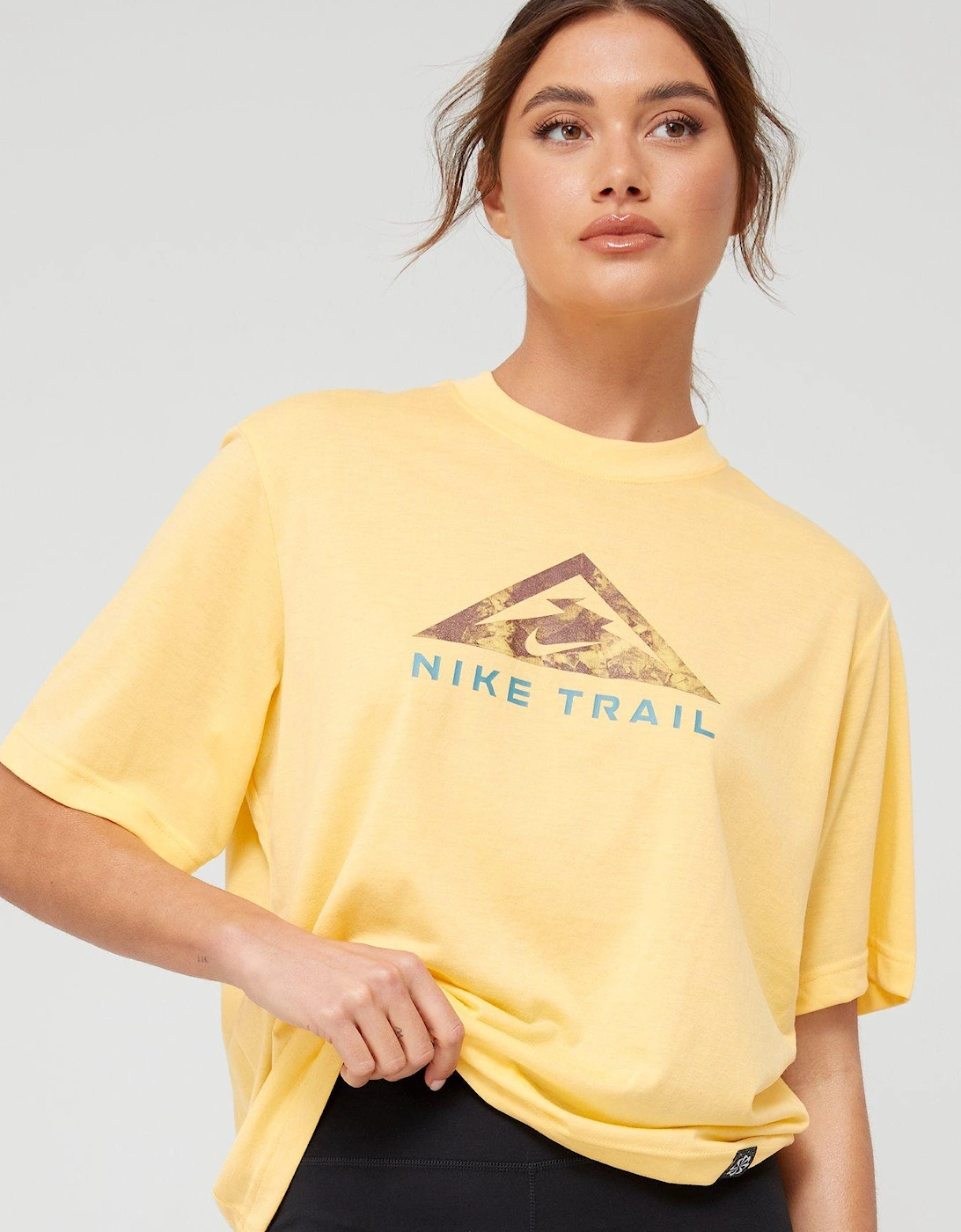 Dri-FIT Trail Short Sleeve Tee - Yellow