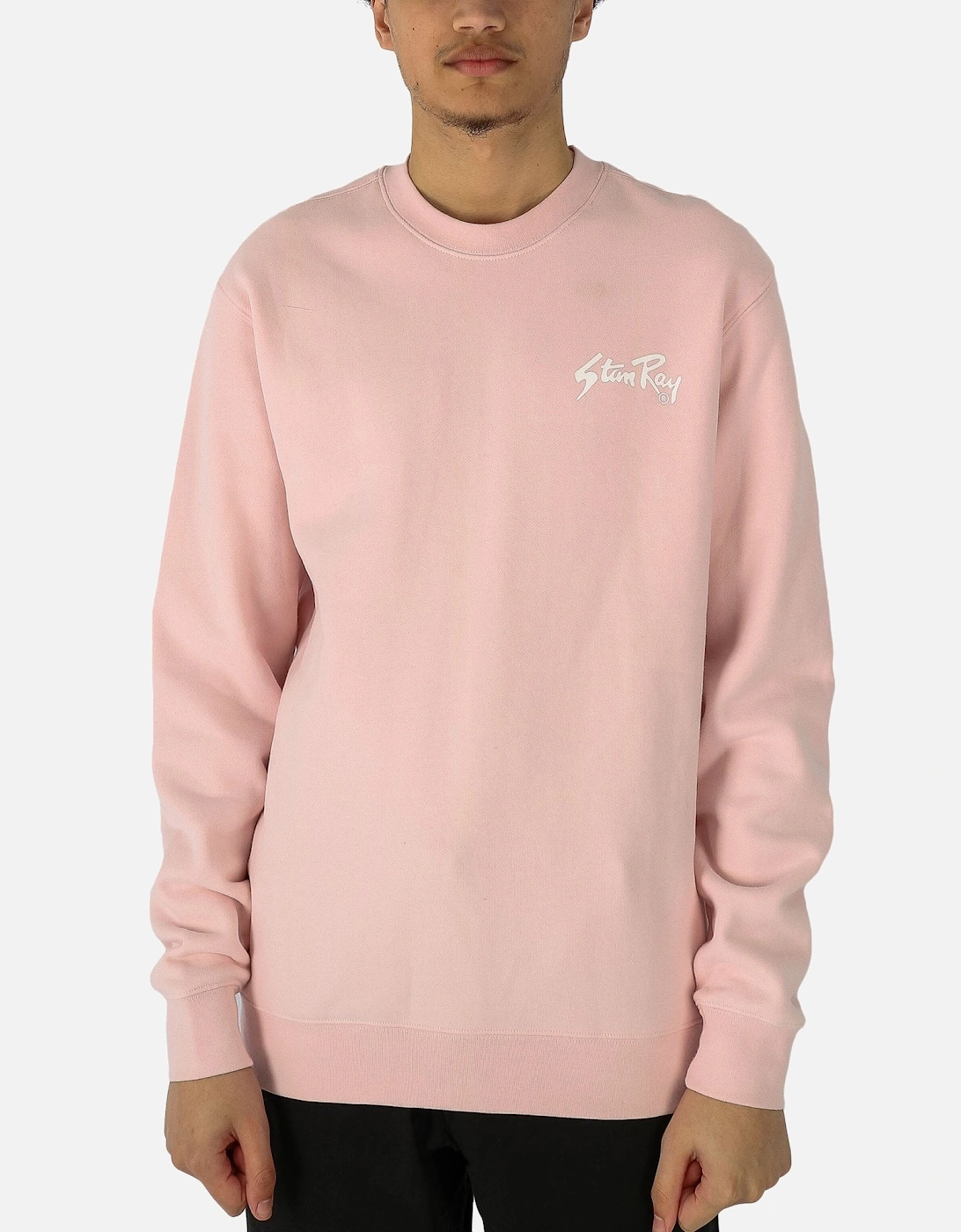 Back Logo Pink Sweatshirt