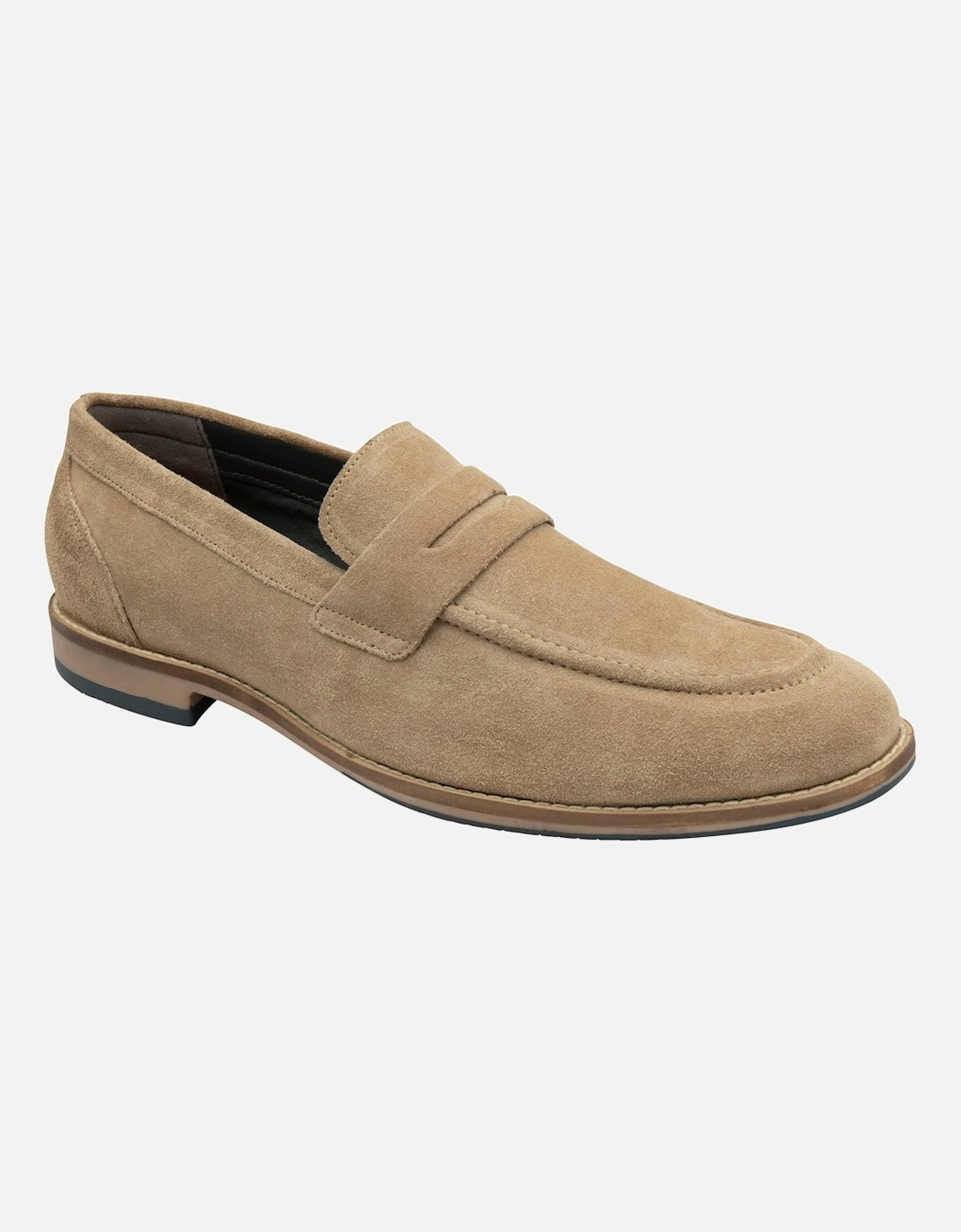 Thornton Mens Penny Loafers, 5 of 4