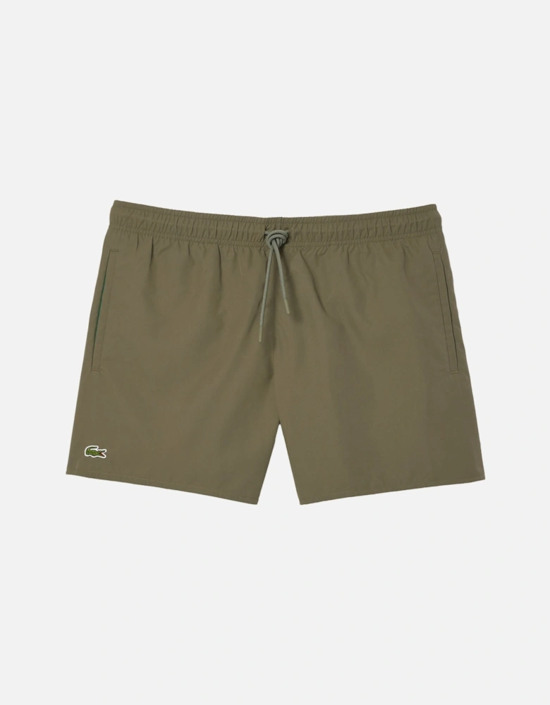 Lightweight Swim Shorts, Khaki Green
