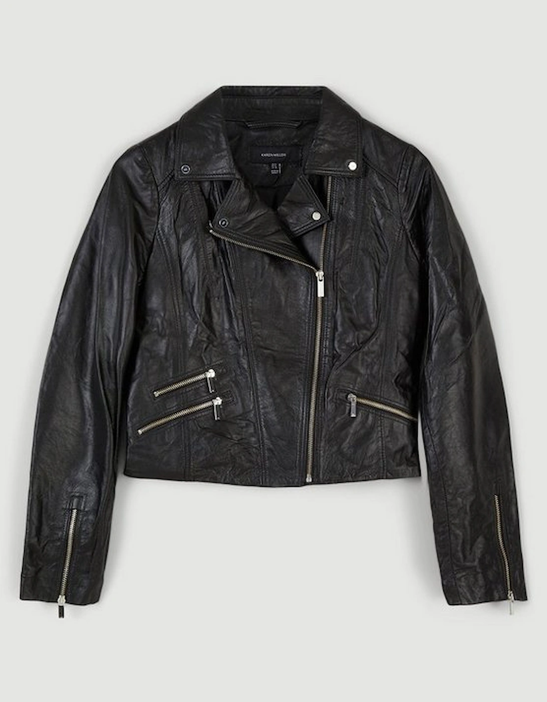 Leather Signature Biker Jacket