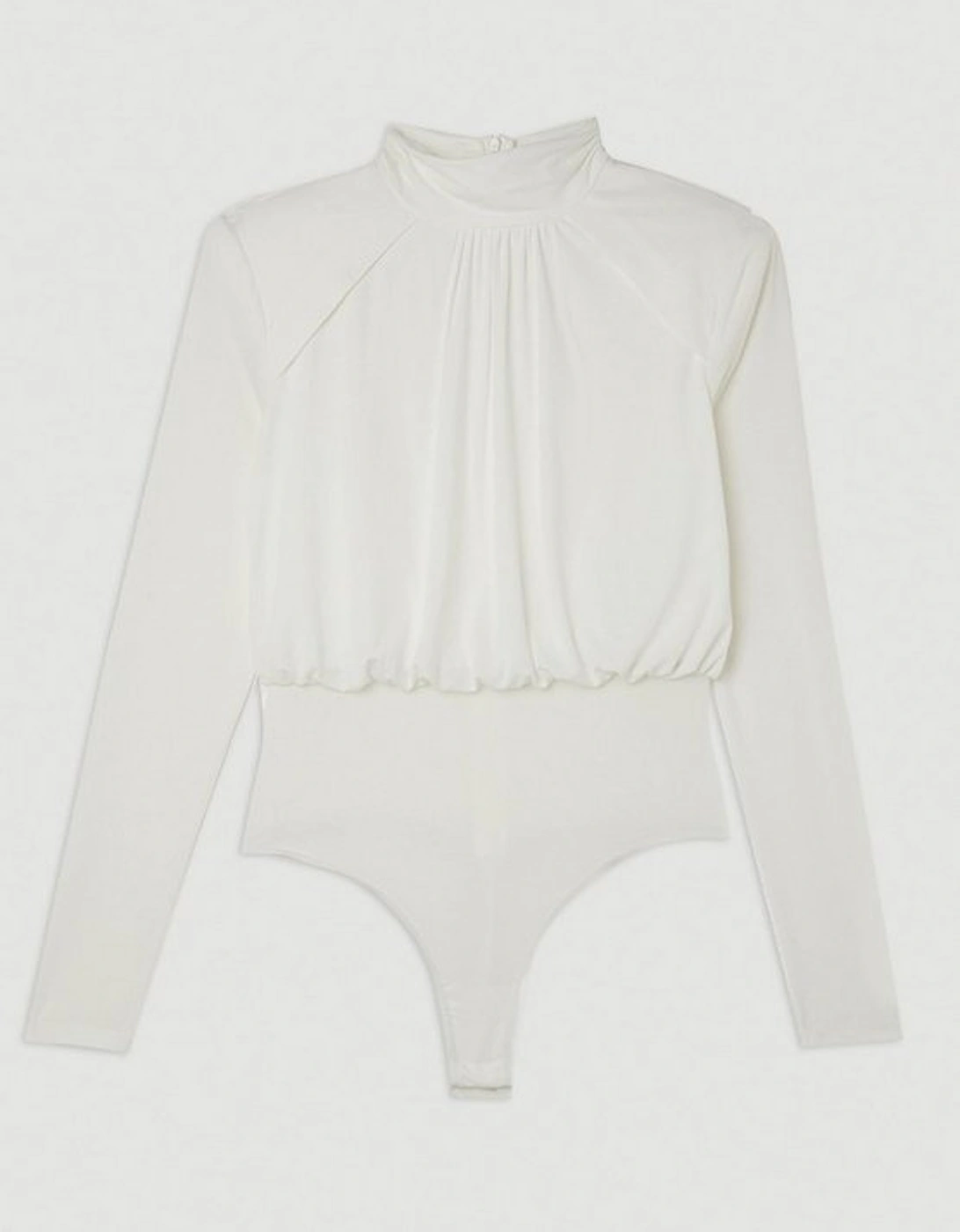 Drapey Jersey Crepe Bodysuit