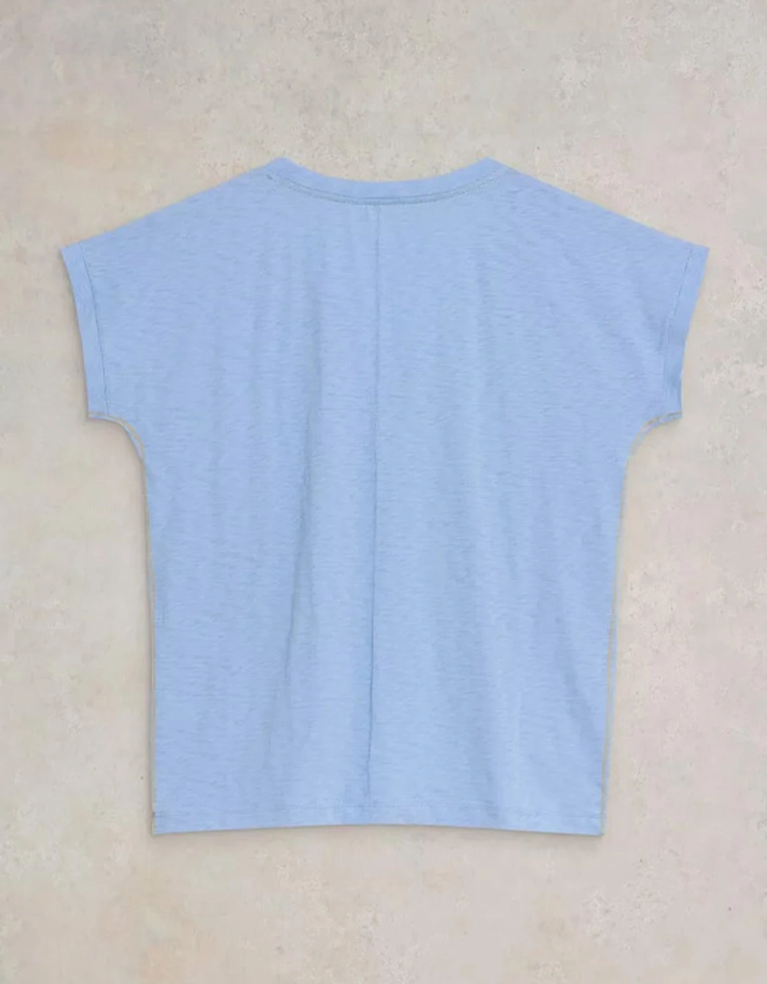 Women's Nelly Notch Neck Tee Light Blue