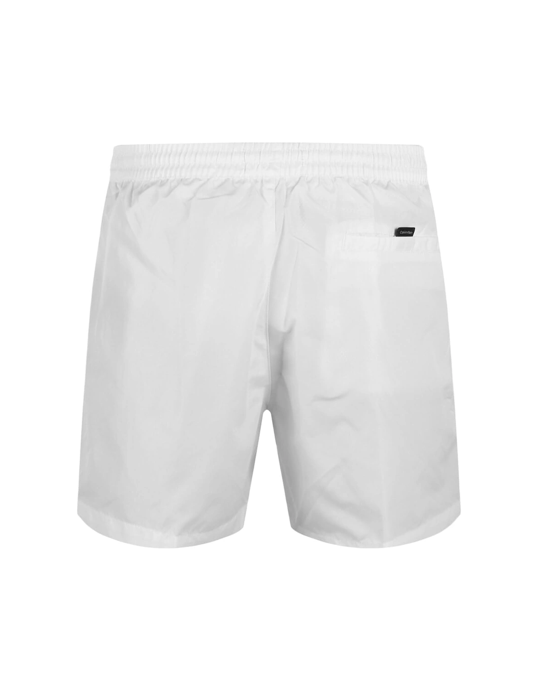 Logo Swim Shorts White