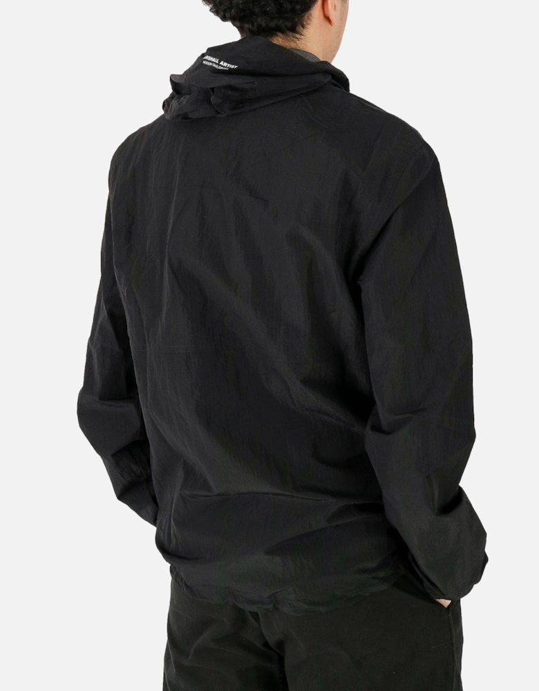 Ripstop Lauderdale Black Hooded Jacket