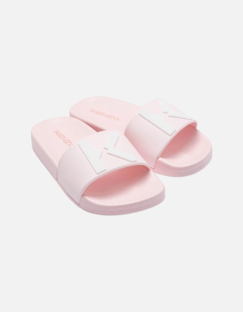 Girls Pink Sliders