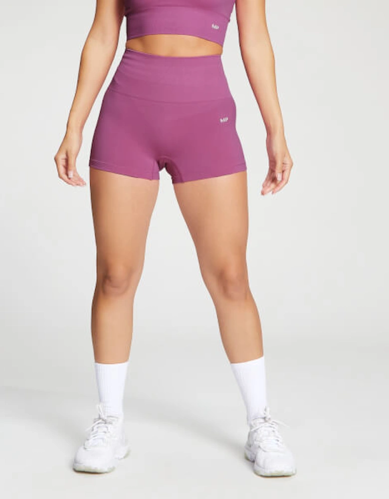 Women's Shape Seamless Booty Shorts - Pebble Blue