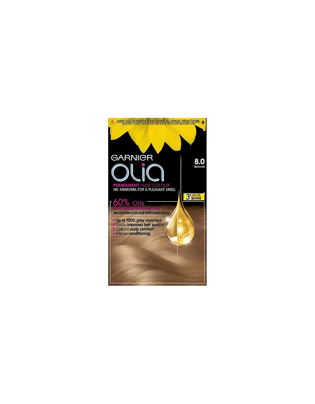 Olia Permanent Hair Dye - 7.22 Deep Rose, 2 of 1