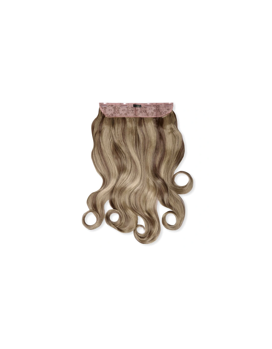 Thick 20 1-Piece Curly Clip in Hair Extensions - Chestnut