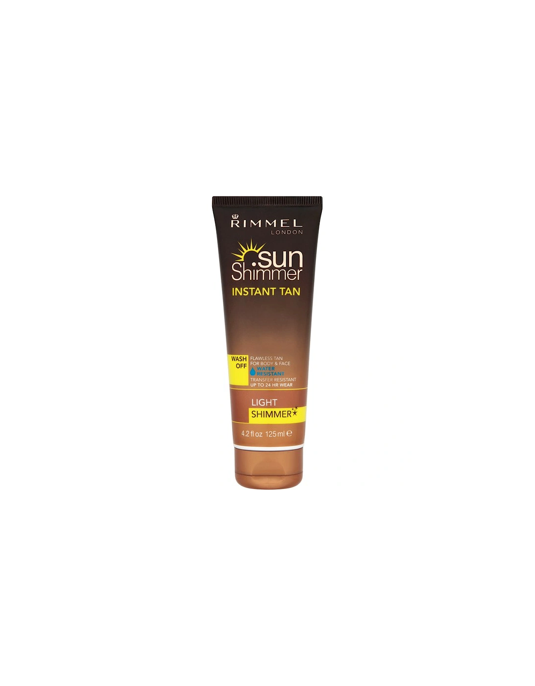 Sunshimmer Water Resistant Wash Off Instant Tan (125ml) - Medium Shimmer, 2 of 1