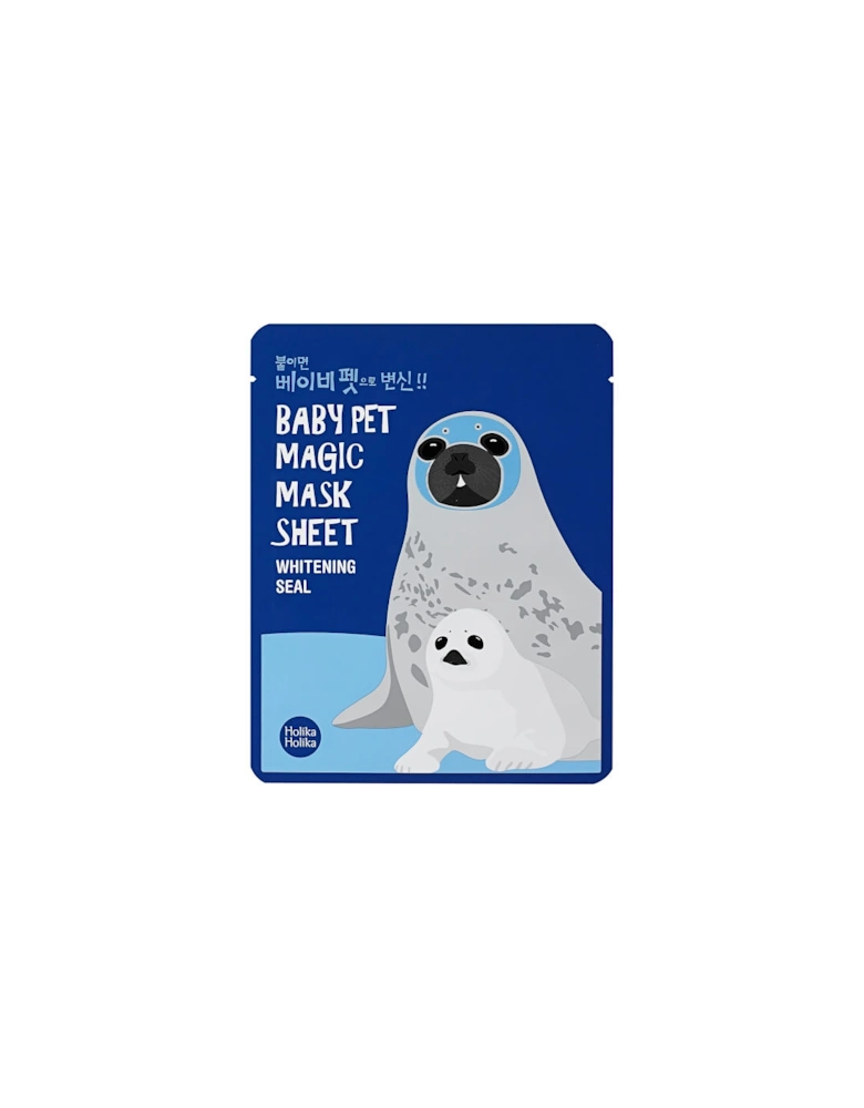 Baby Pet Magic Mask Sheet (Panda) - - Baby Pet Magic Mask Sheet (Seal) - Baby Pet Magic Mask Sheet (Pug) - Baby Pet Magic Mask Sheet (Panda) - Baby Pet Magic Mask Sheet (Cat)
