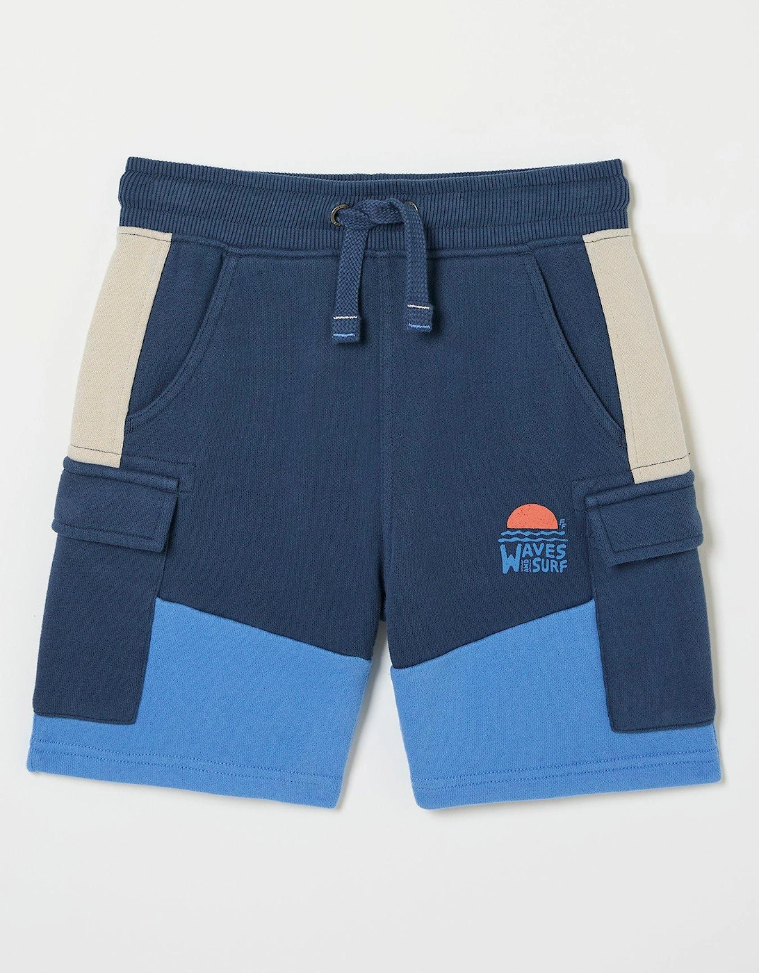 Boys Hatfield Cargo Sweat Shorts - Vintage Blue, 6 of 5