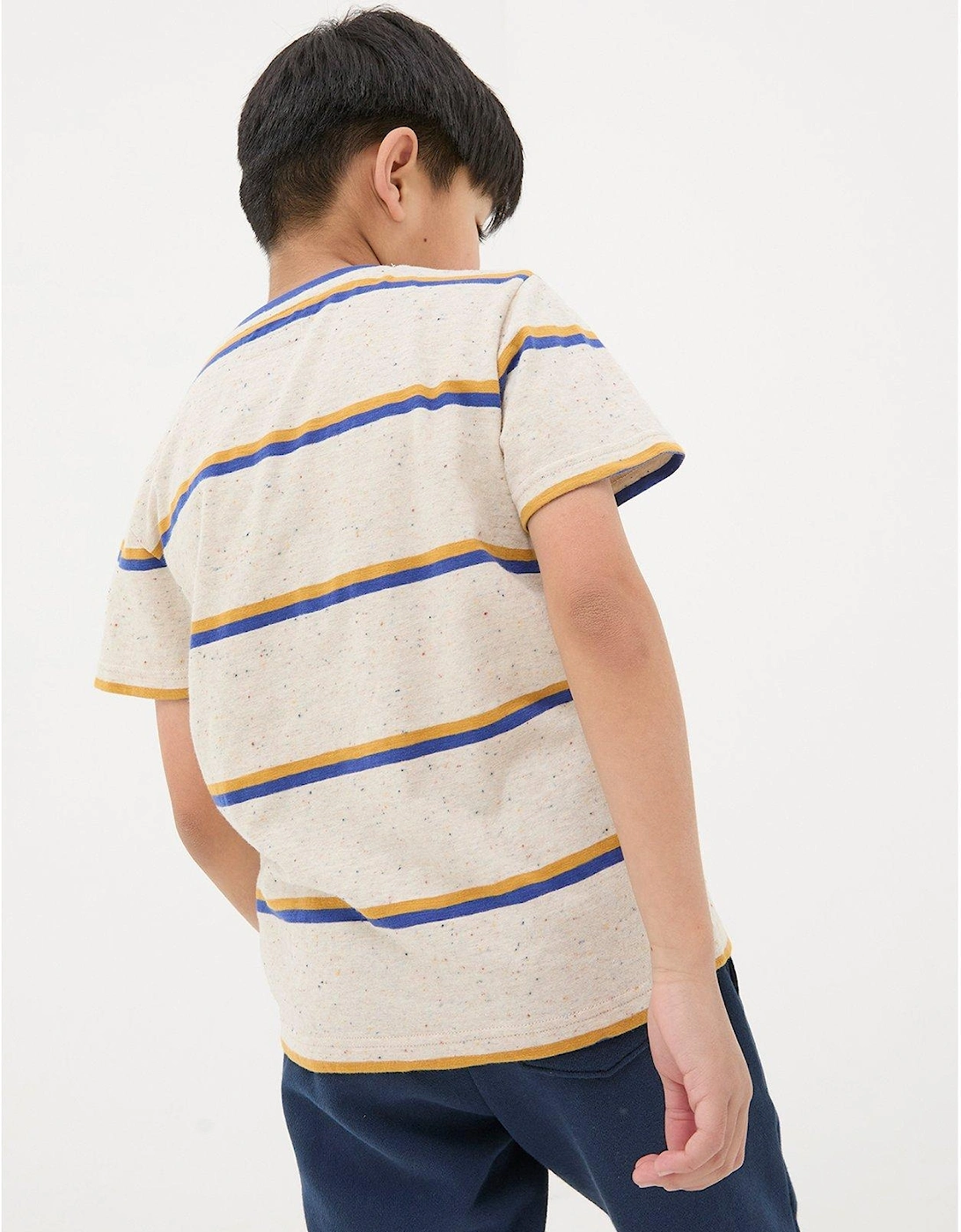 Boys 3 Pack Short Sleeve T Shirts - Golden Yellow