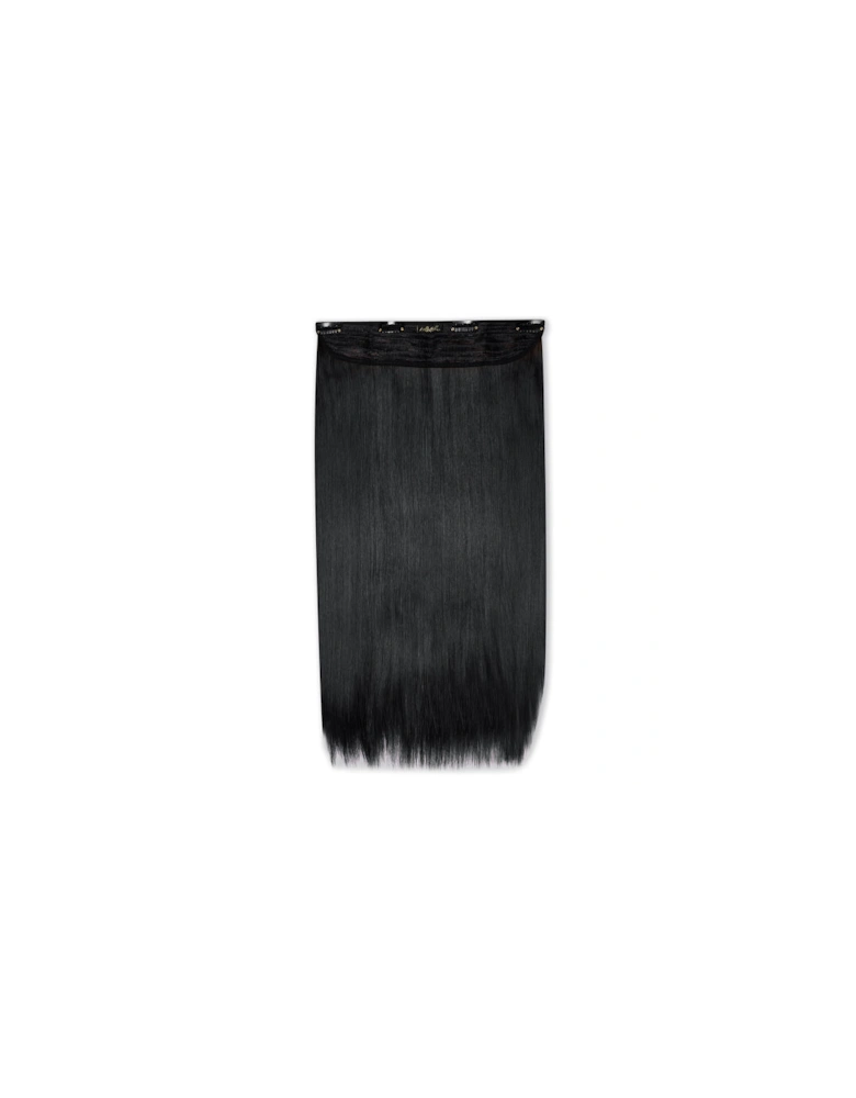 Thick 24 1-Piece Straight Clip in Hair Extensions - Dark Brown