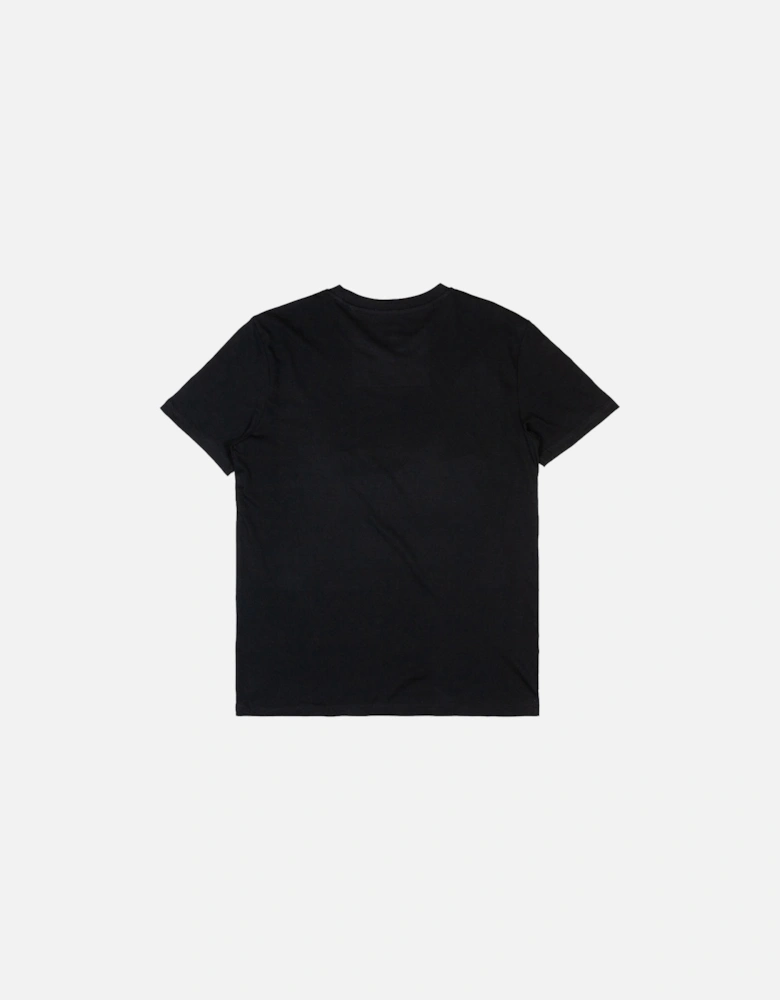 Pretend Brackets Chest T-Shirt - Black