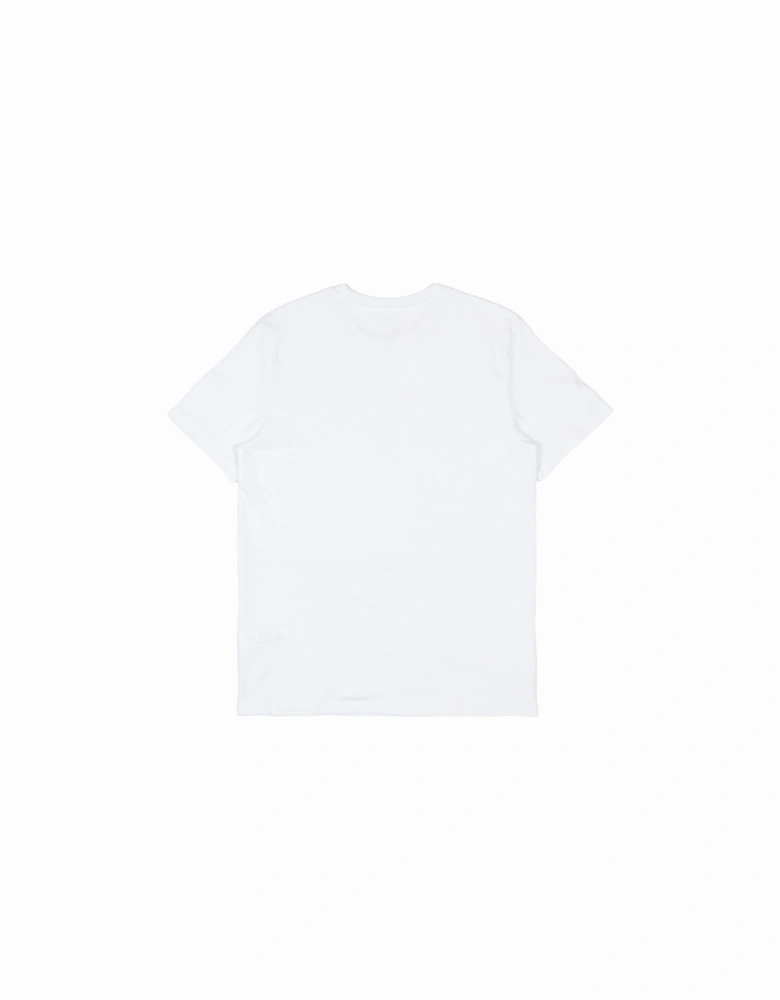 Pretend Brackets Chest T-Shirt - White