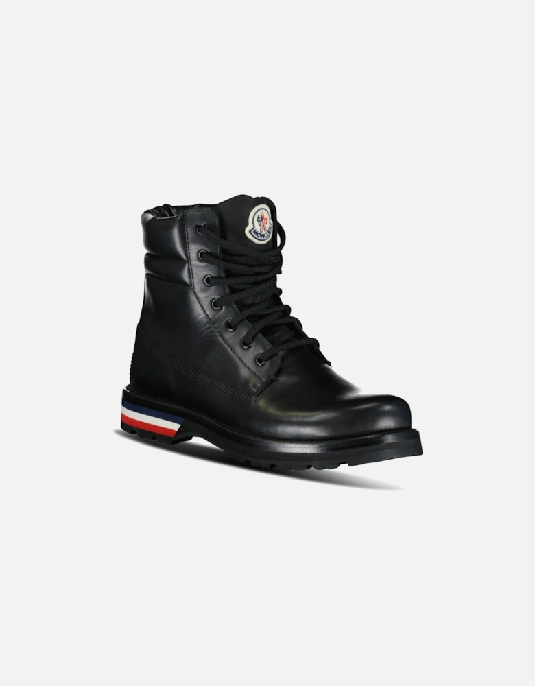 'Vancouver' Leather Boots Black