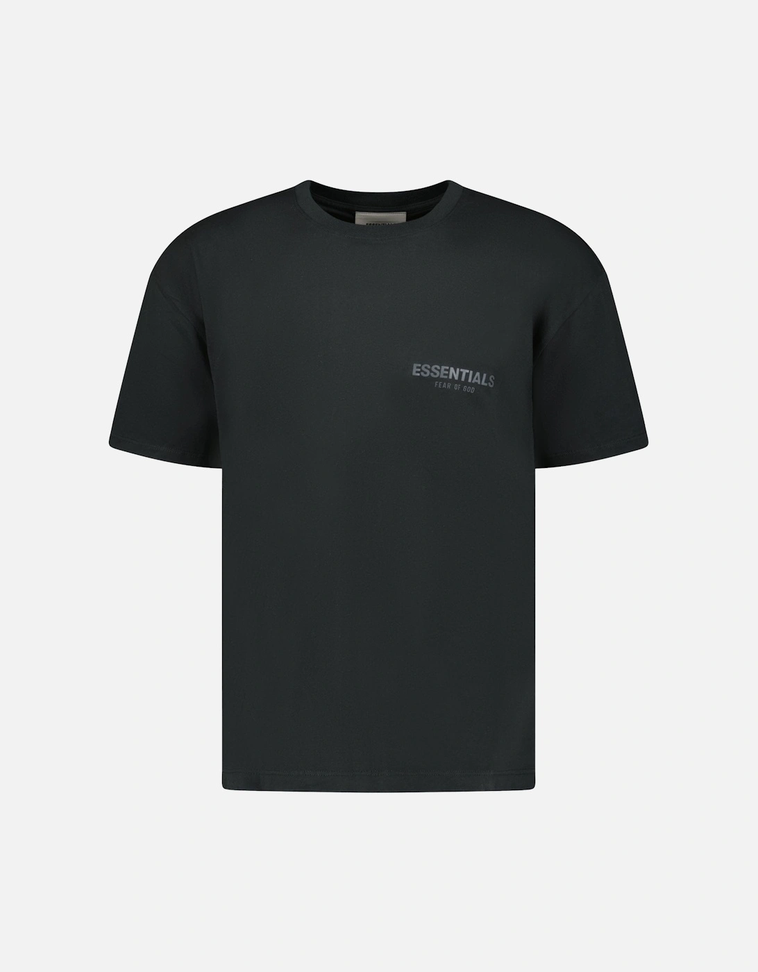 Reflective Logo T-shirt Stretch Limo Black, 4 of 3