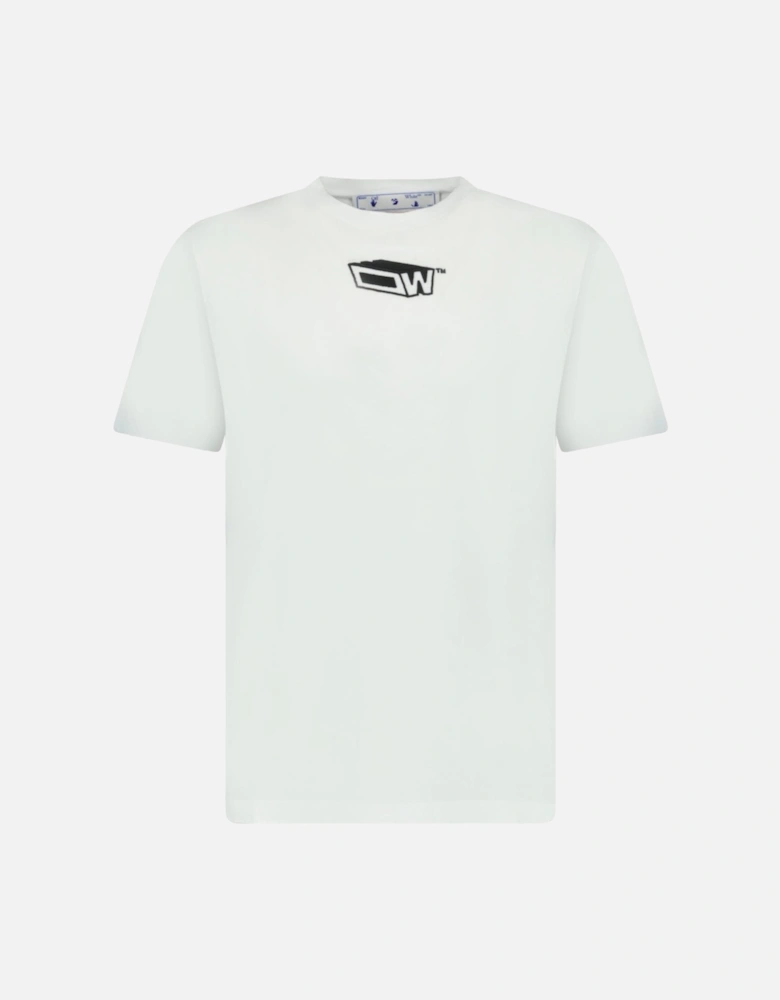 'Seasonal' Graffiti Zine Slim T-Shirt White